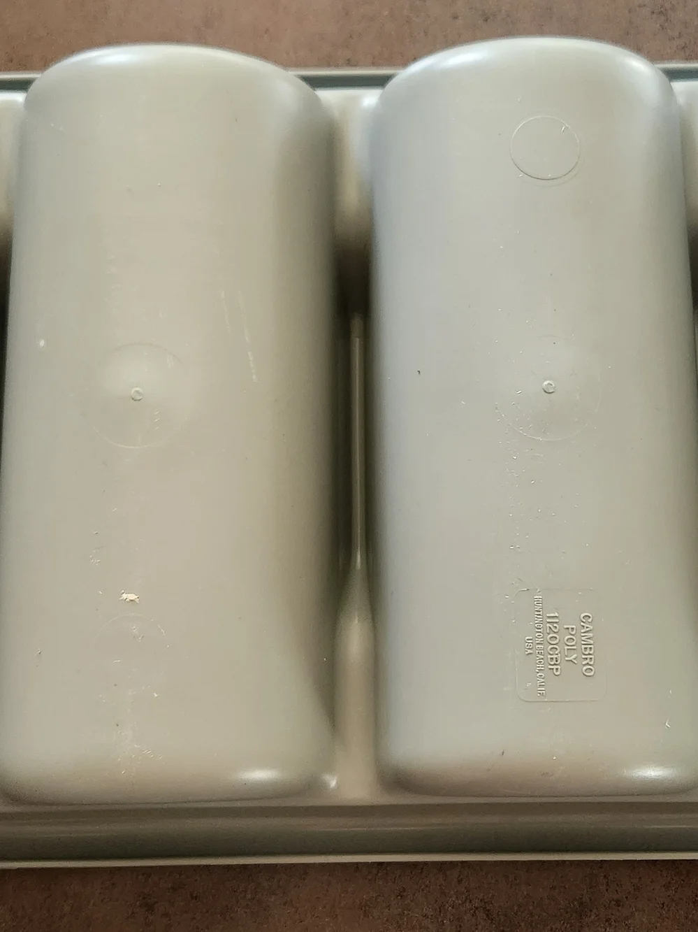 Commercial-Grade 4-Compartment Plastic Cutlery Bin